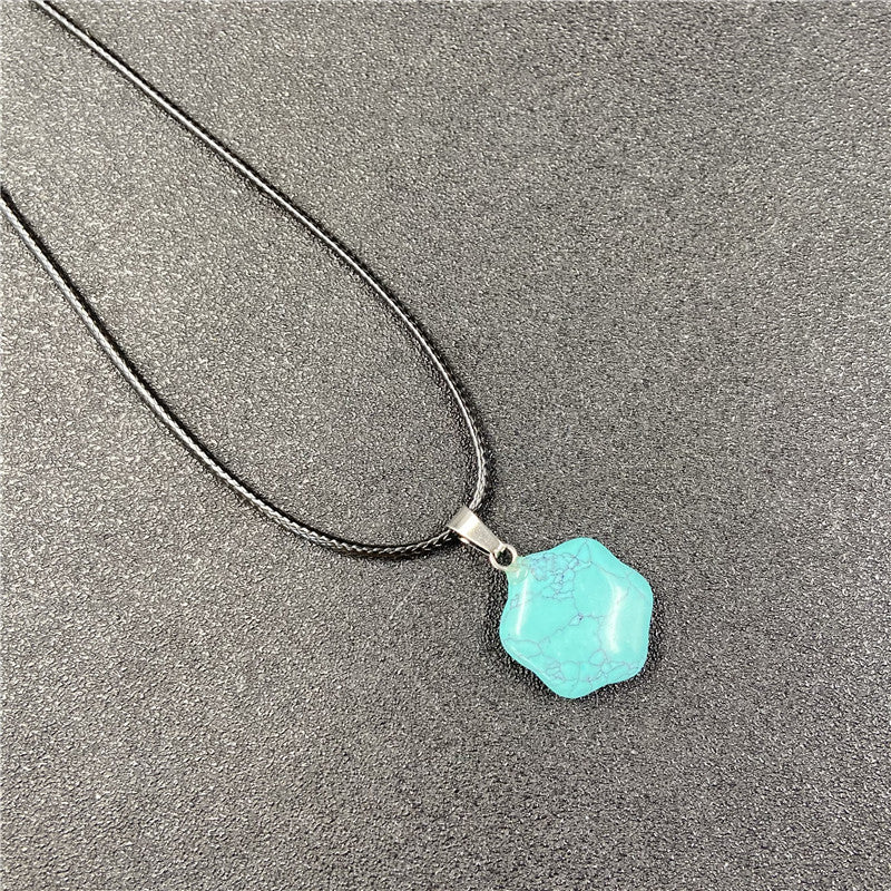 Crystal Flower Pendant