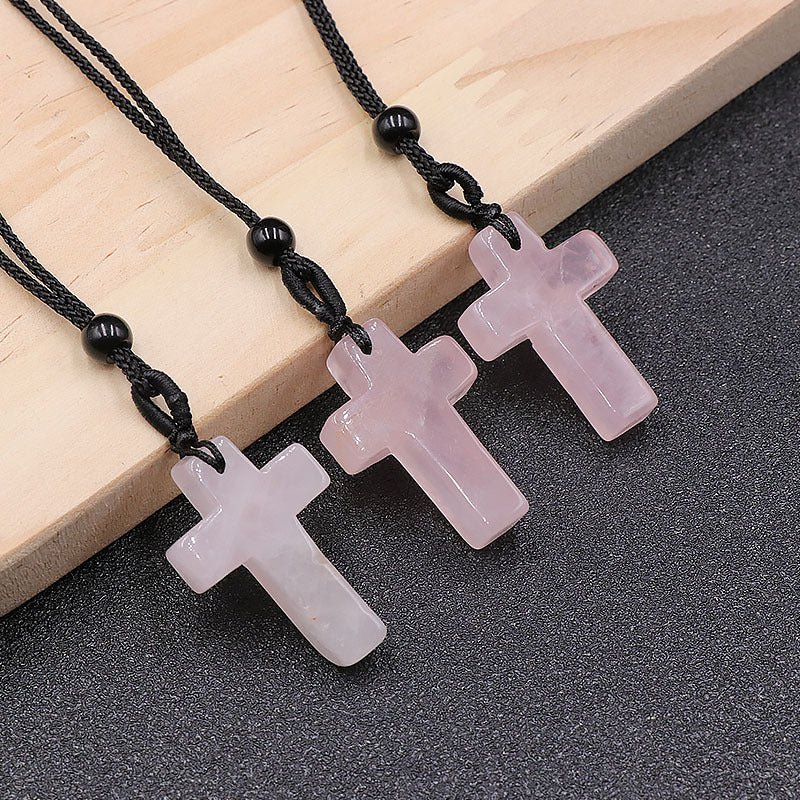 Crystal Cross Necklace