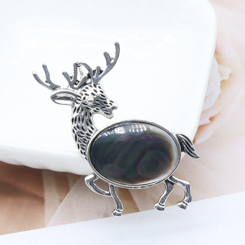 Deer Brooch&Pendant