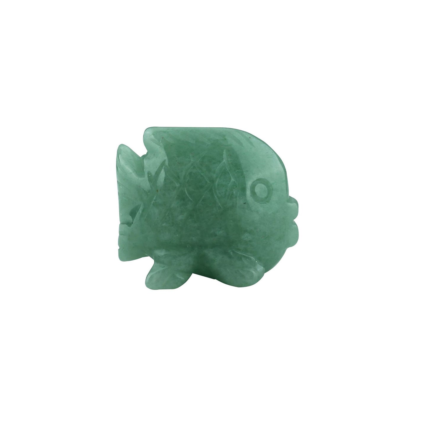 Fish Crystal Carving  1.5 inch