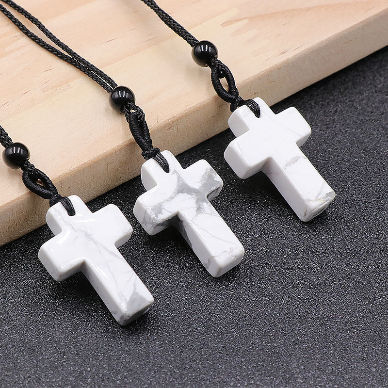 Crystal Cross Necklace