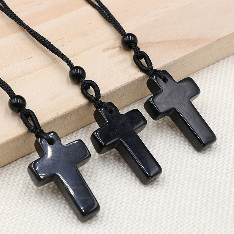 Crystal Cross Necklace