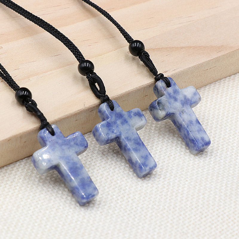 Crystal Cross Necklace