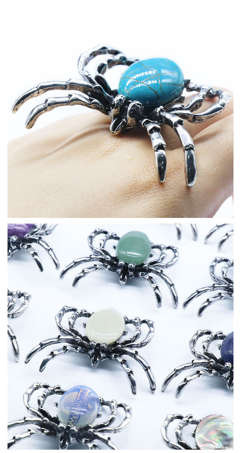 Crystal Spider Brooch & Pendant