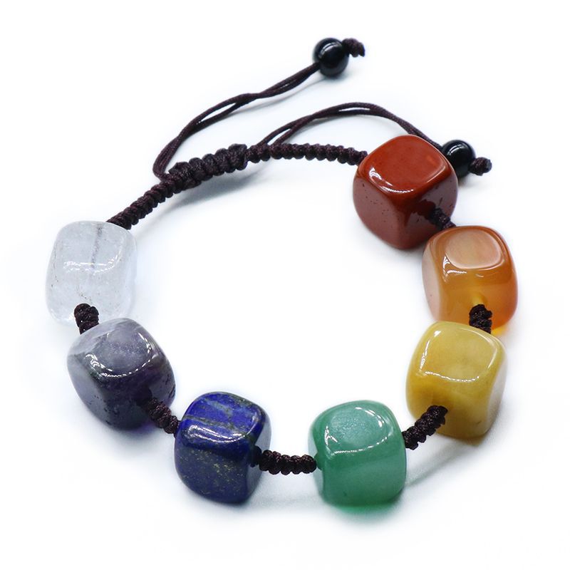 Chakra Cube Bracelet