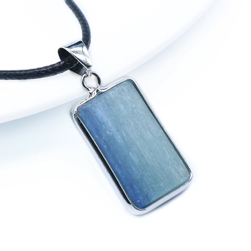 Kyanite Square Pendant