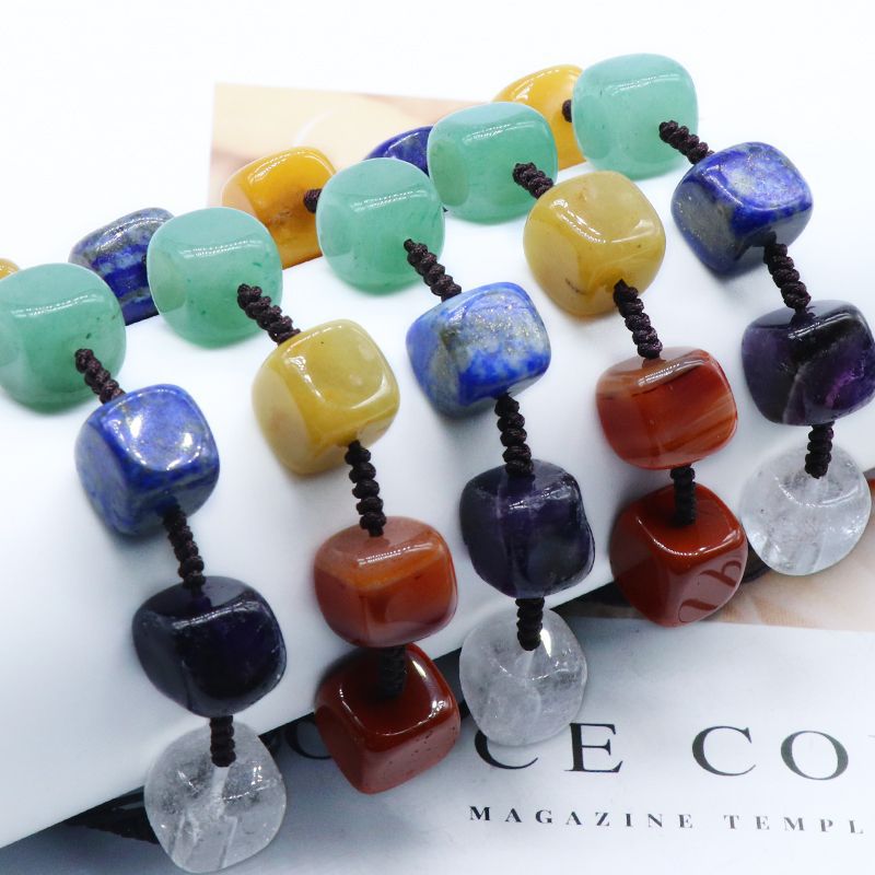 Chakra Cube Bracelet