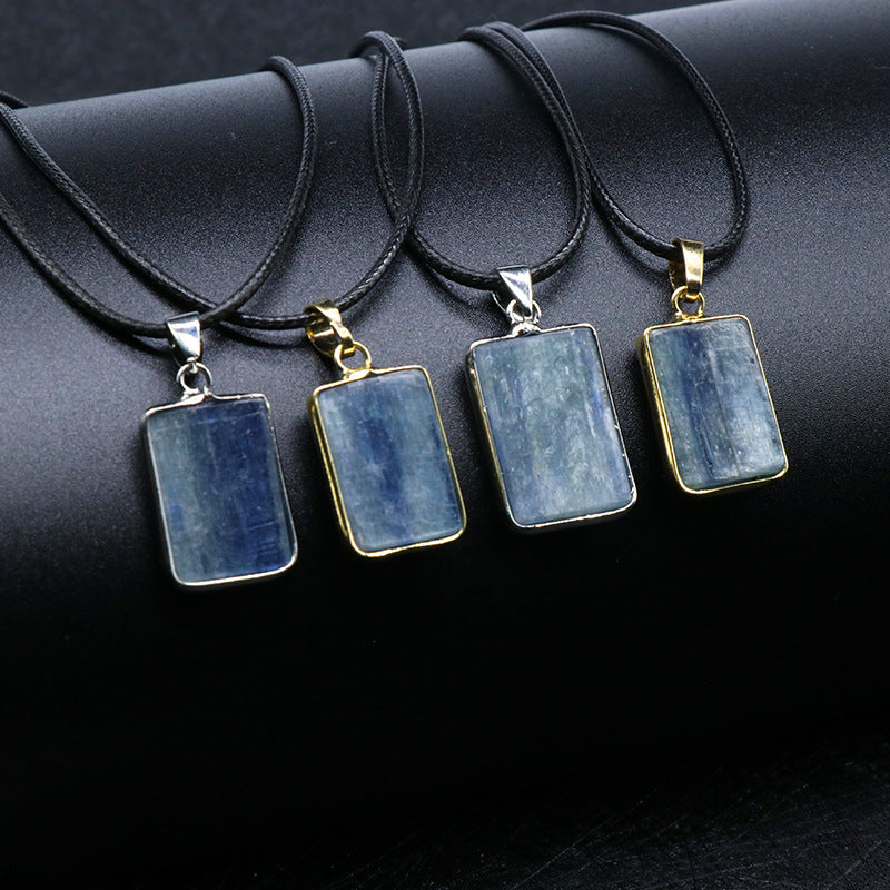 Kyanite Square Pendant