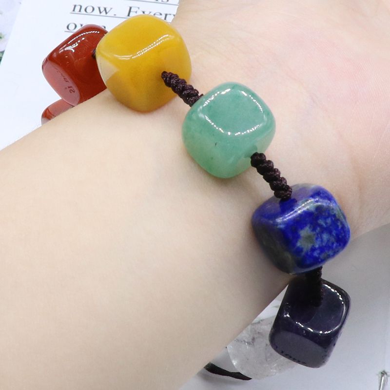 Chakra Cube Bracelet