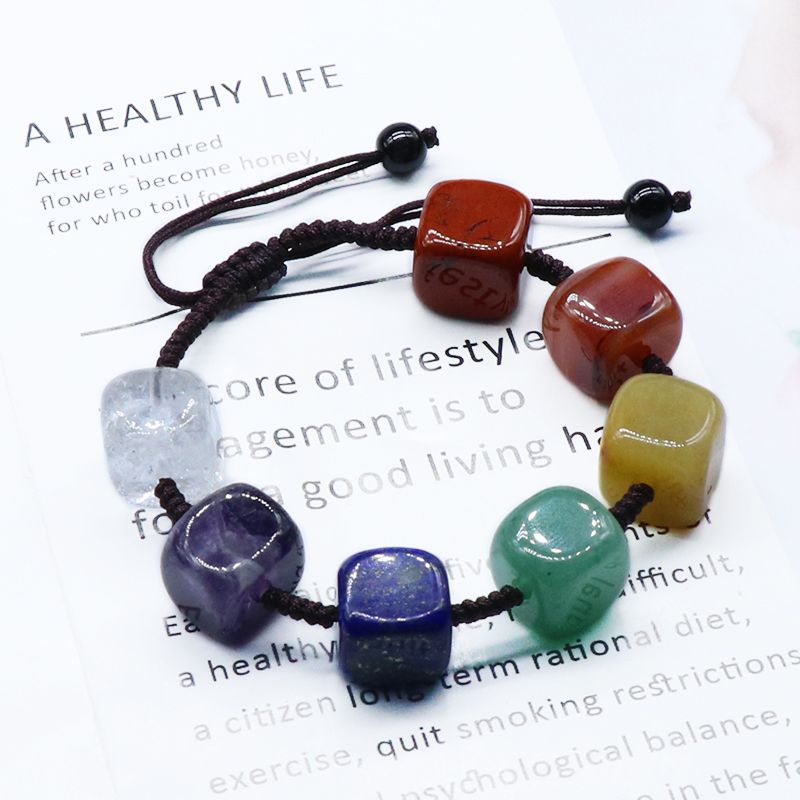 Chakra Cube Bracelet