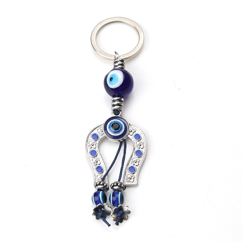 Evil Eye Charm Keychain