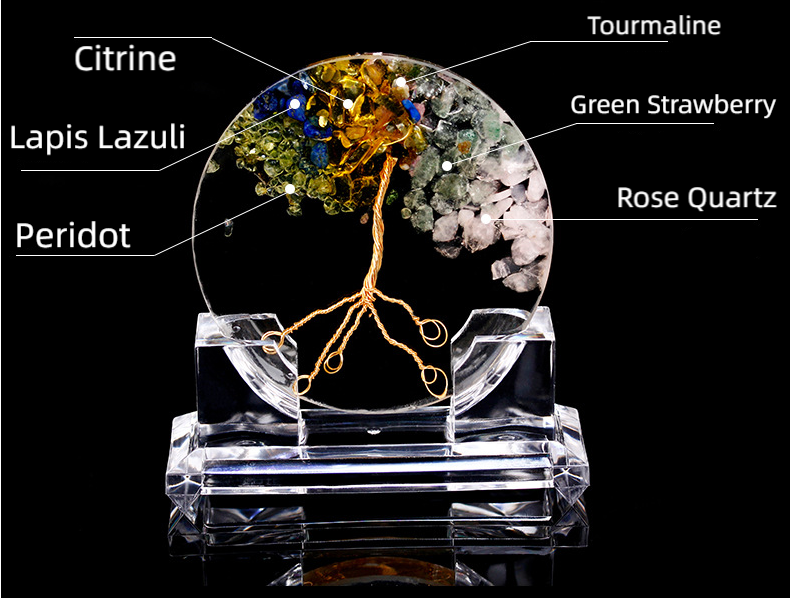 Orgonite Crystal Tree of Life Decor