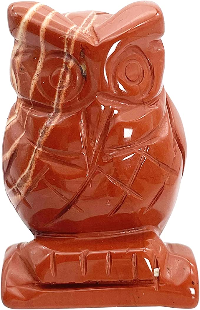 Owl Crystal Carving 2 inch