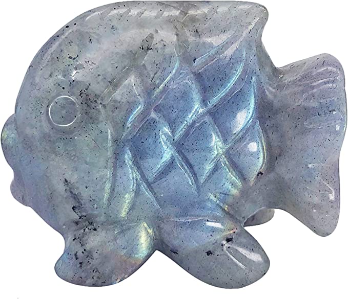 Fish Crystal Carving  2 inch