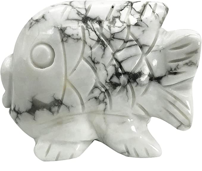 Fish Crystal Carving  2 inch