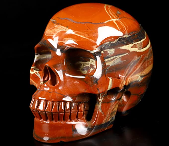 Skull Crystal Carving 2 inch