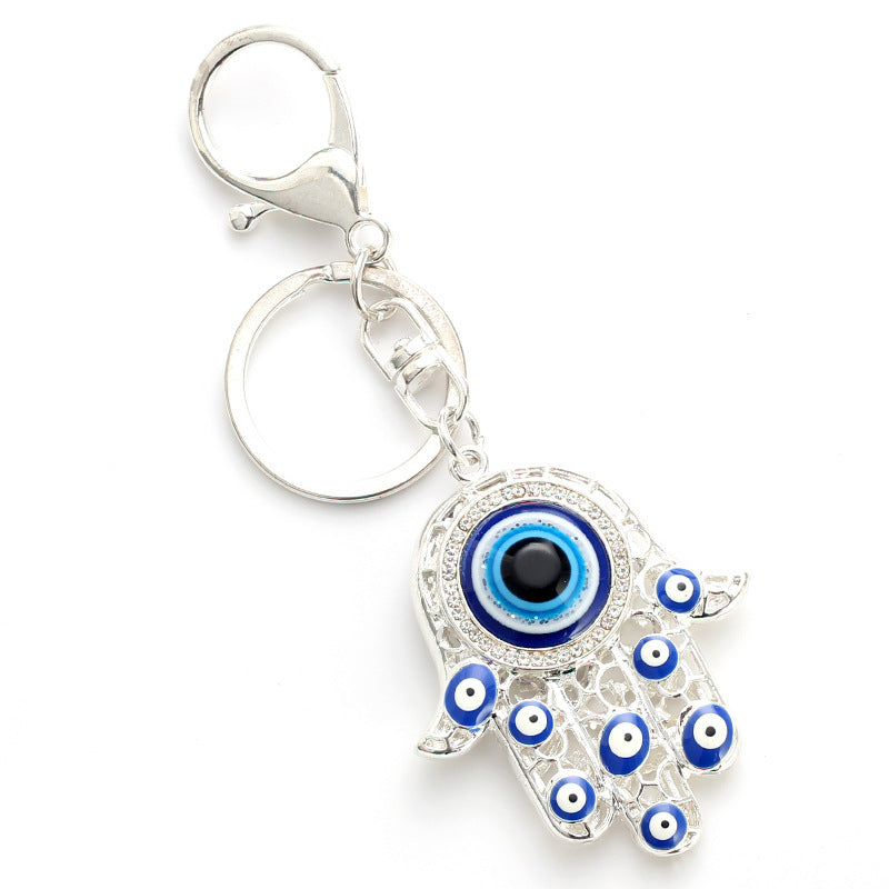 Evil Eye Charm Keychain