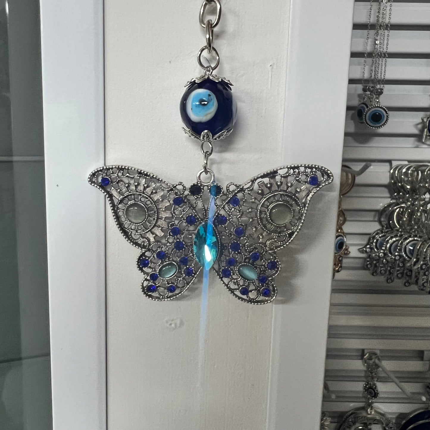 Evil Eye Charm Keychain