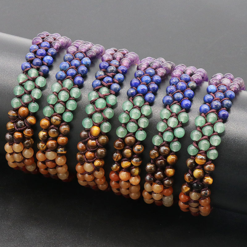 Chakra Bead Bangle