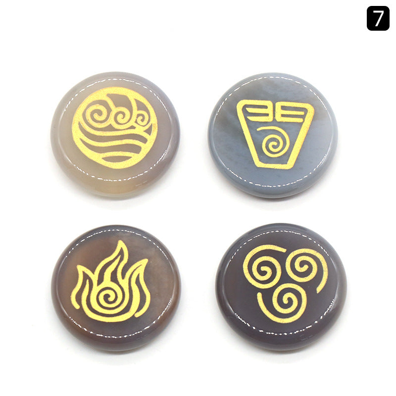 Four Element Mini Button