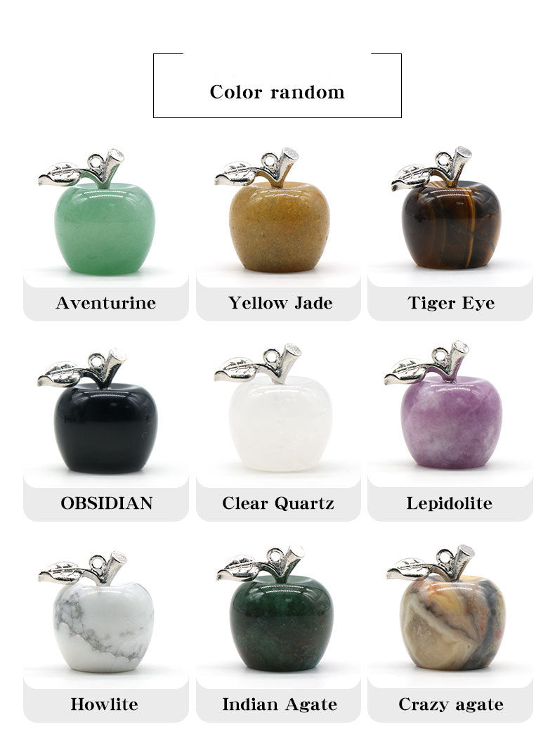 Crystal Apple Pendant Box