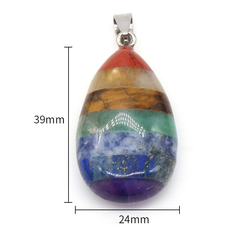 Chakra Droplet Pendant