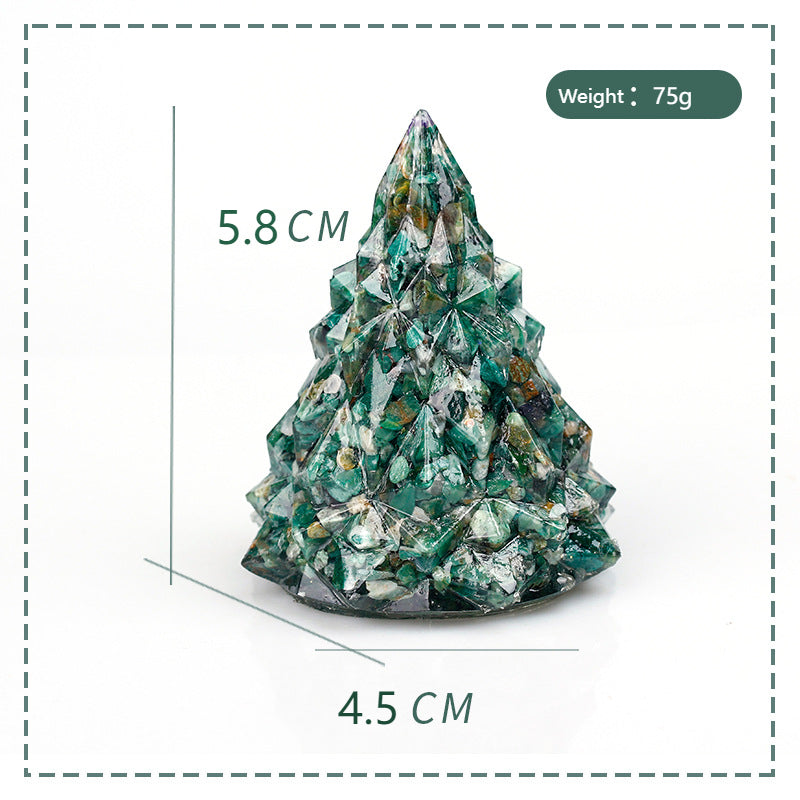 Resin Crystal Pine Tree