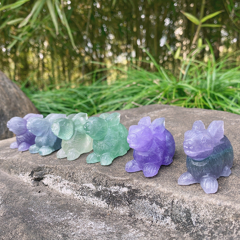 2 Inch Fluorite Rabbit