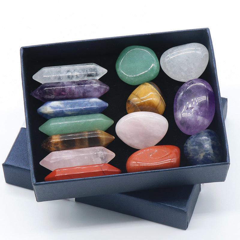 Chakra Tumble & Point Gift Box