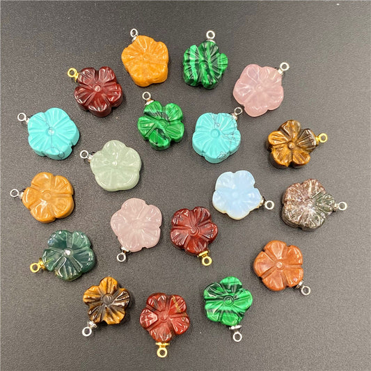 Crystal Flower Pendant