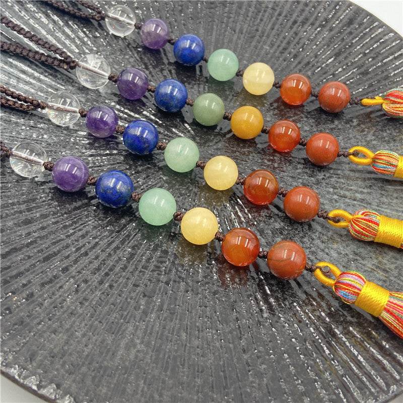 Chakra Bead Keychain Hanger