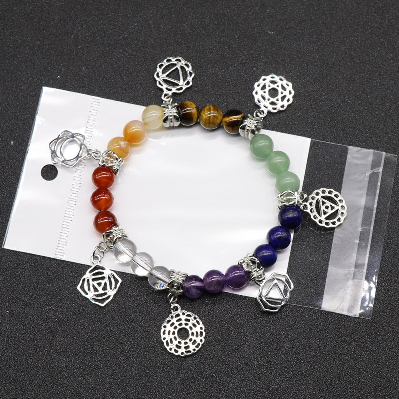 7 Chakras Crystal Bracelet