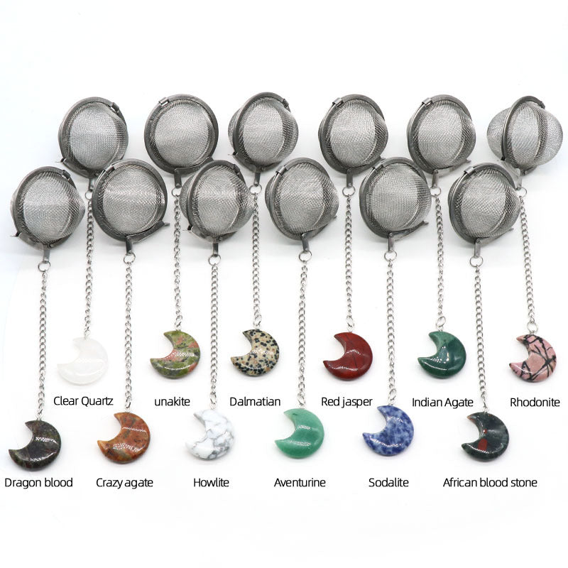 Crystal Moon Tea Strainer