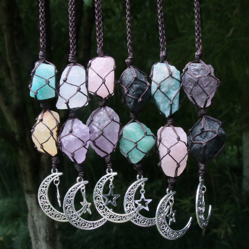 Crystal Raw Car Hanging