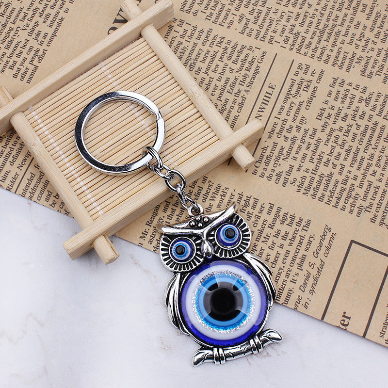 Evil Eye Charm Keychain