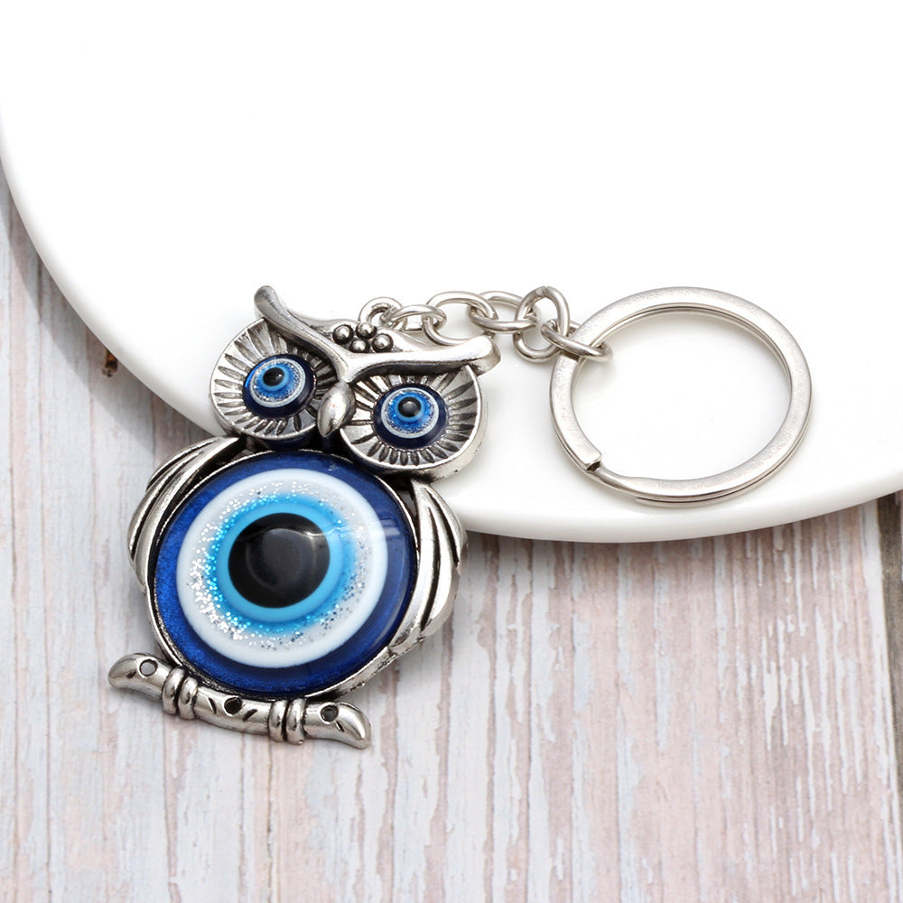 Evil Eye Charm Keychain