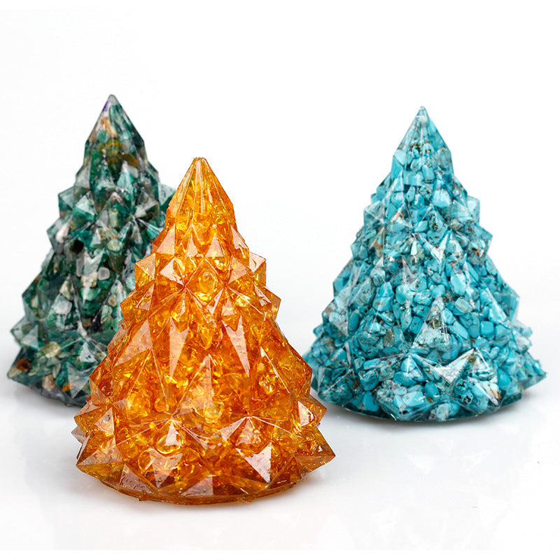 Resin Crystal Pine Tree