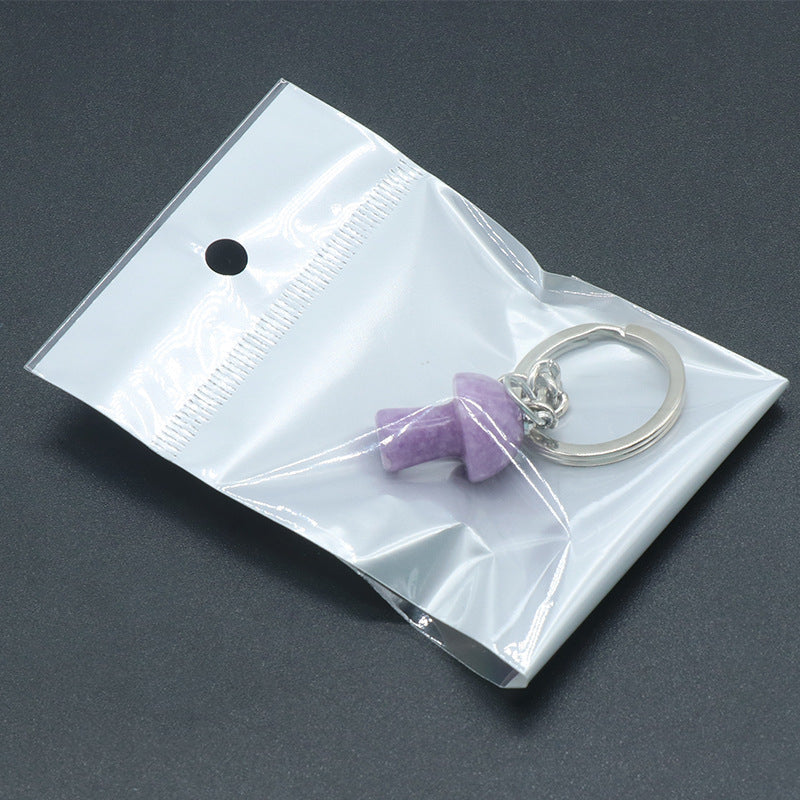 Crystal Mushroom Key Chain