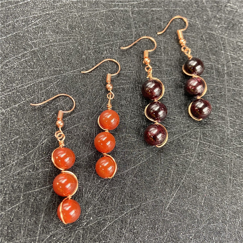 Crystal Bead Earrings