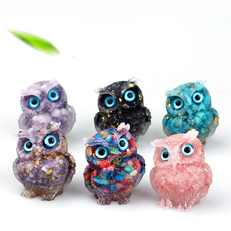 Resin Owl Figurine