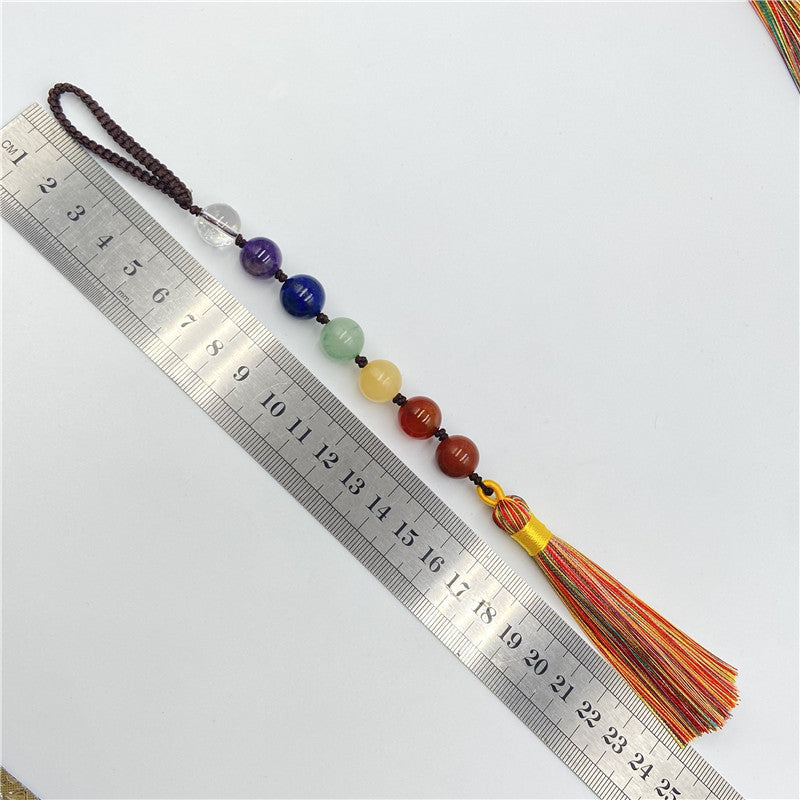 Chakra Bead Keychain Hanger