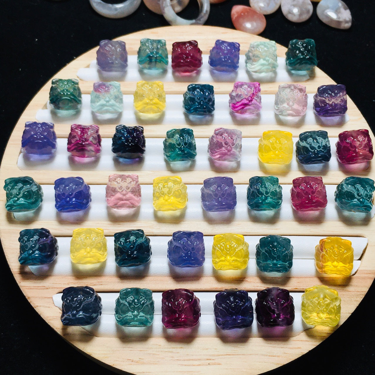 Fluorite Mini Carving