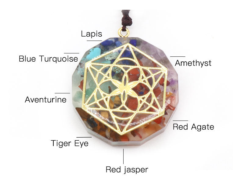 Chakra Orgone Necklaces