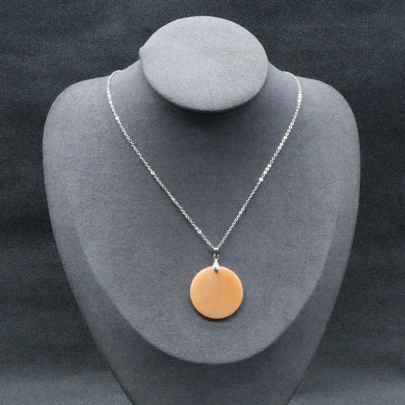 Crystal Round Pendant