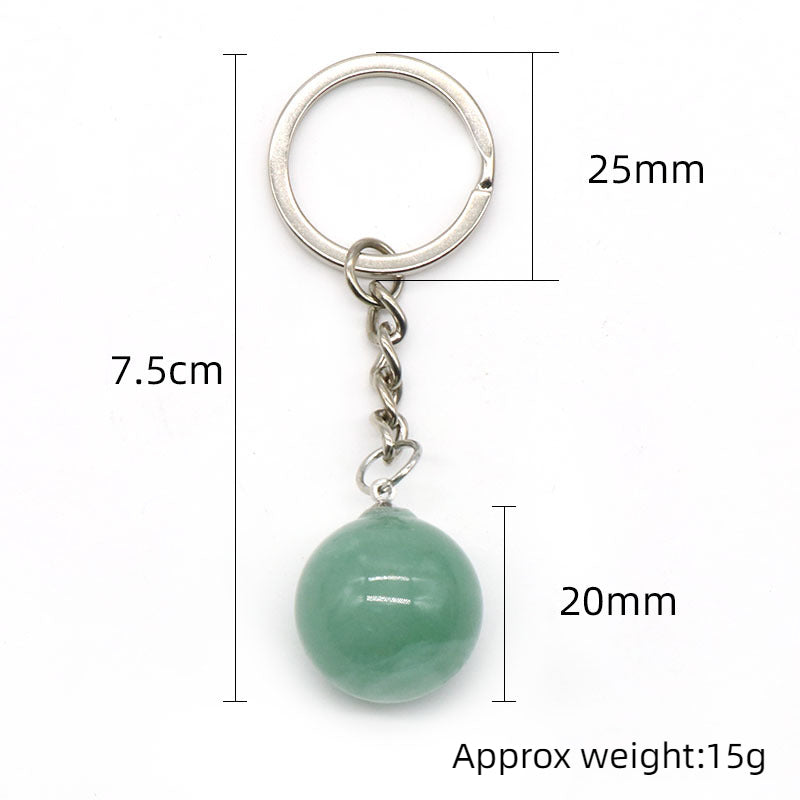 Crystal Sphere Key Chain