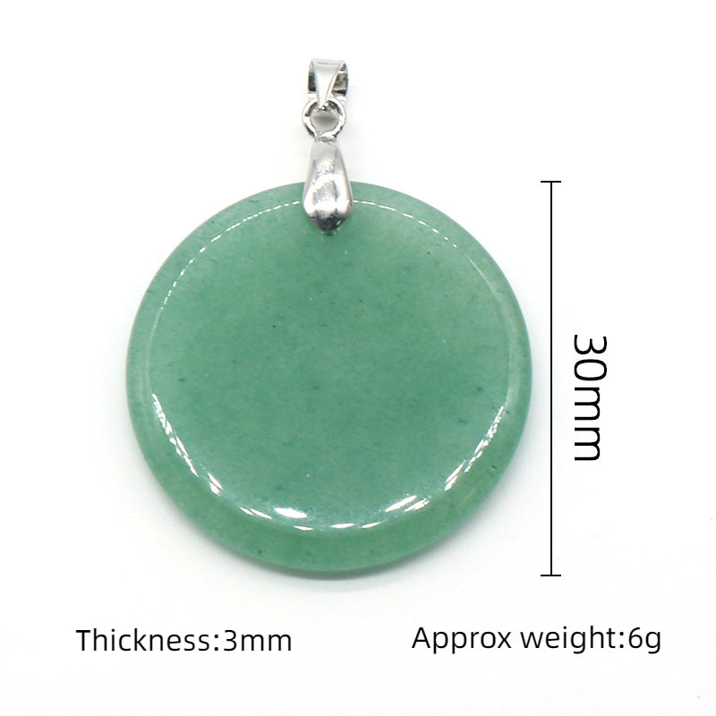 Crystal Round Pendant