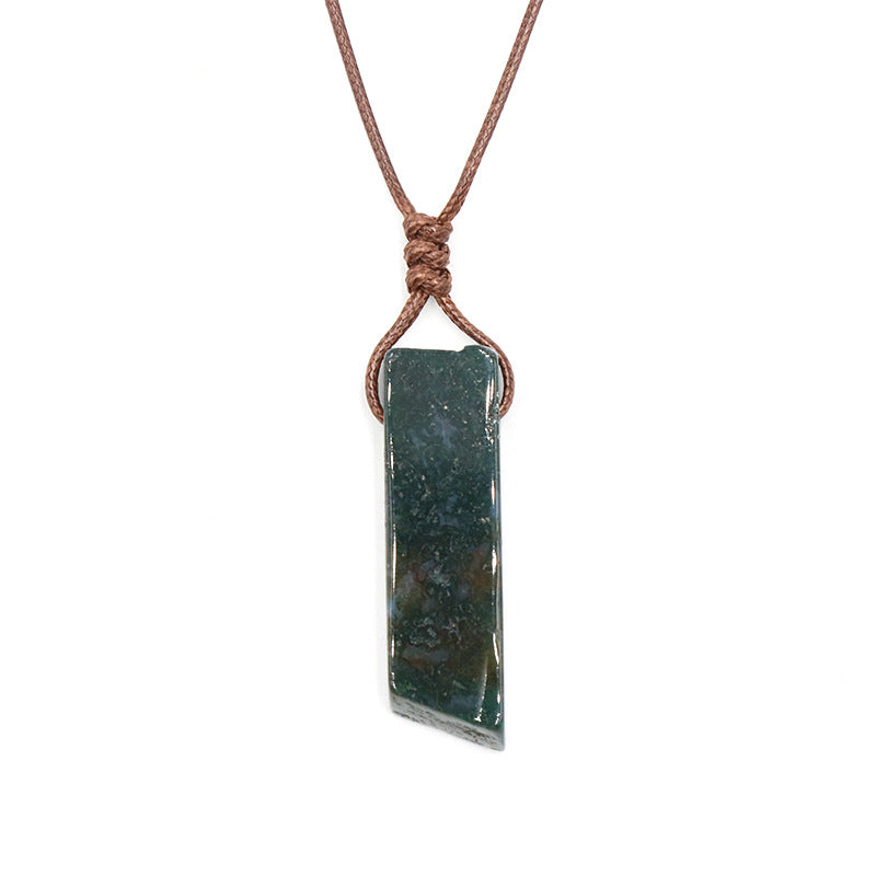 Natural Crystal Slab Necklace