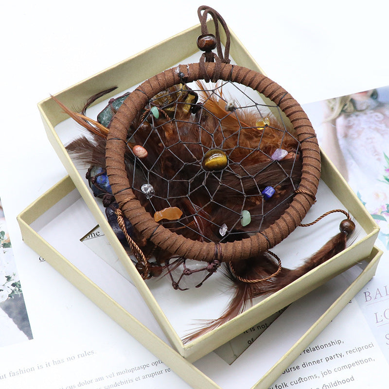 Dream Catcher Chakra Tumbled Hanging