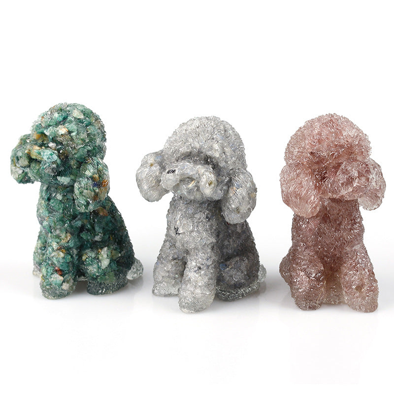 Resin Toy Poodle