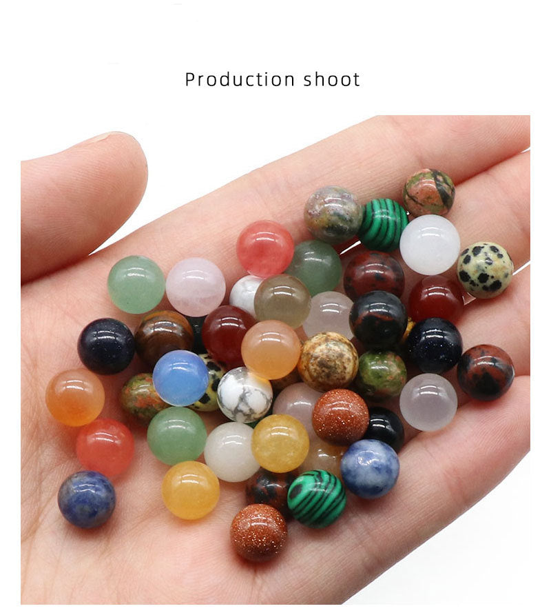 Natural Round Crystal Beads 8mm